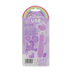 Вибропуля Unihorn USB Karma Lilac с функцией пульсации