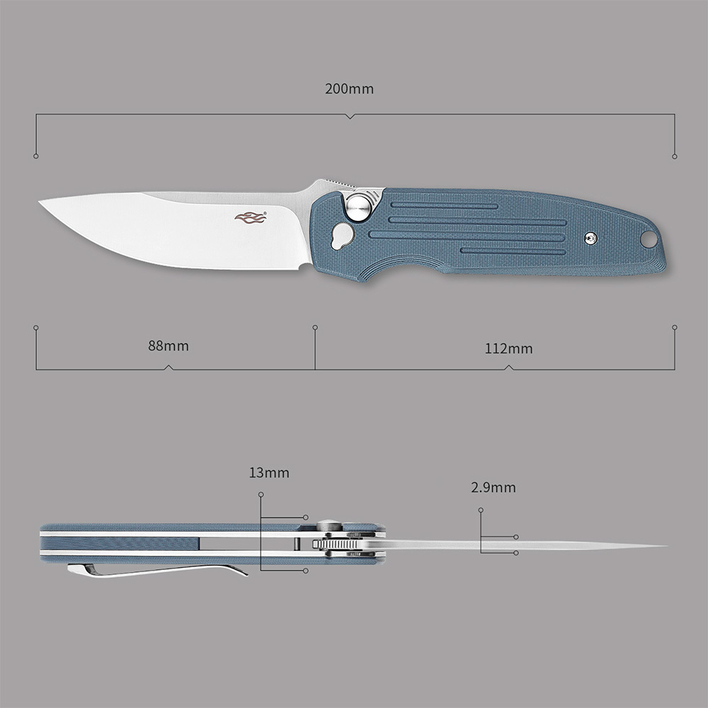 Складной нож Firebird FH926-GY серый