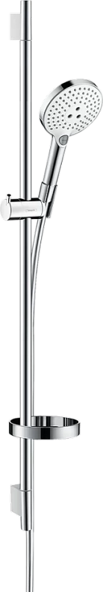 Душевой гарнитур Hansgrohe Raindance Select S 120 /Unica‘S Puro 26631400 белый/хром