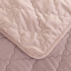 Покрывало 240х260 и 2 наволочки 50x70 Sofi De MarkO Деметра розовое