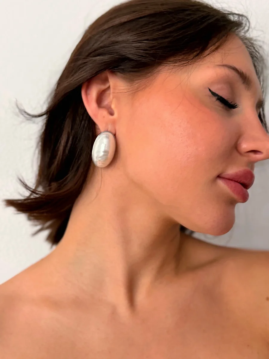 Серьги Blanc, Золотой