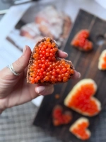 Набор силиконовых форм бутерброды с икрой