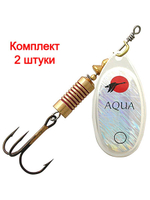 Блесна вертушка AGLIA 06,0g, лепесток № 3, цвет A0-06