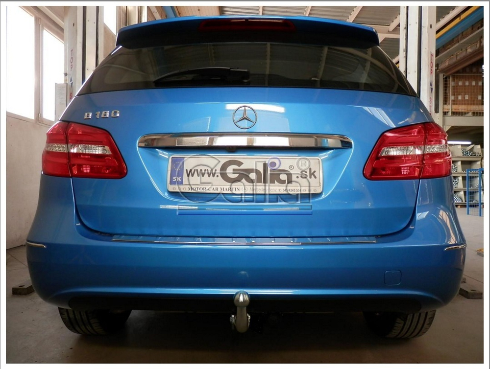 Фаркоп оцинкованный Galia M128A для Mercedes A-Class w176 2012-, Mercedes B-Class w246 2012-(паспорт и сертификат в комплекте)(без электрики)