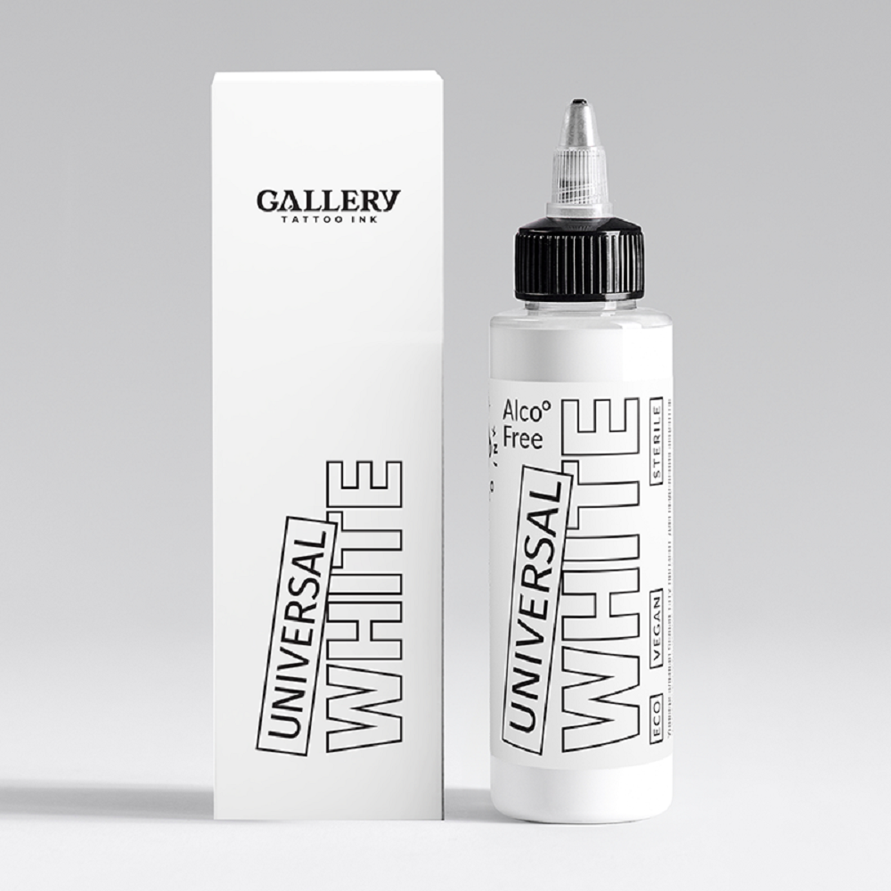 Купить тату краска Gallery Universal White, 100мл