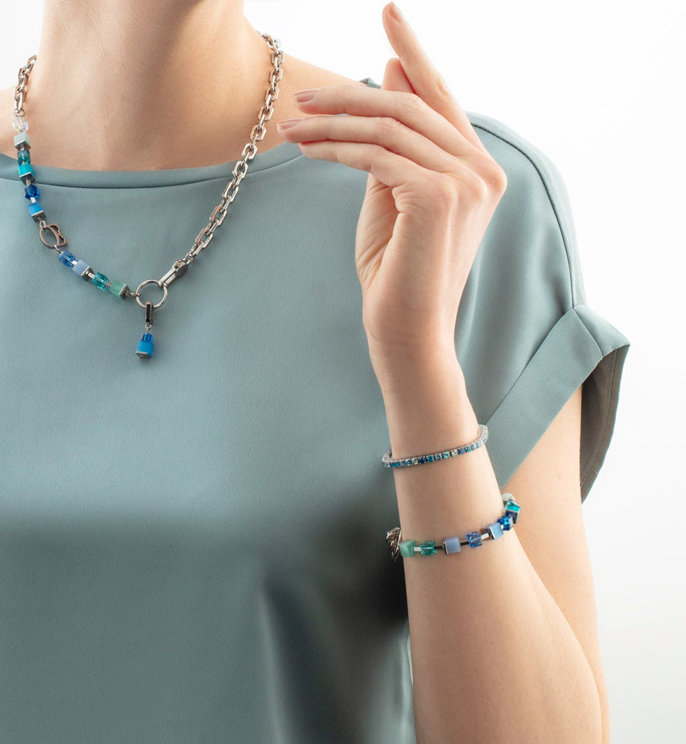 Браслет Coeur de Lion Blue-Silver 0600/30-0717