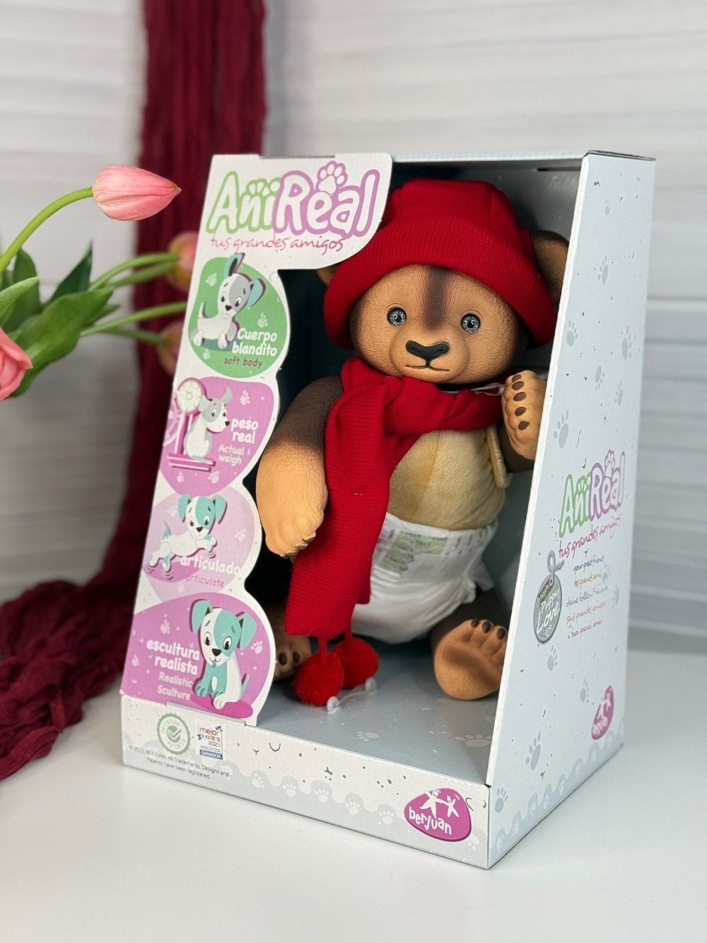 Игрушка мягконабивная 35см AniReal (60161)