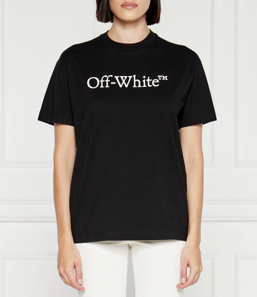Футболка BOOKISH OFF-WHITE - черный(OWAA089C 99JER003)