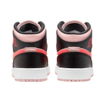 Кроссовки Air Jordan 1 Mid Black Pink Crimson