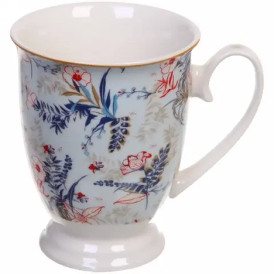 Кружка керамическая 250мл «Paradise», голубая