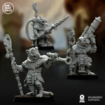 Grand Alliance Chaos Skaven Warp-Grinder Warpfire Thrower Warlock Engineers 1 шт. миниатюра для dnd, днд, pathfinder, фентези, Настольная игра, НРИ, Варгейм, РПГ