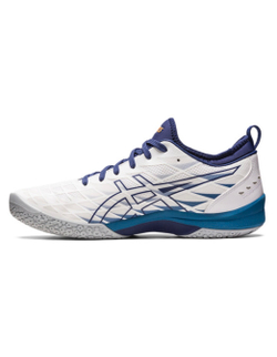 ASICS, Blast FF 3, Handball, WHITE/DEEP OCEAN, MEN, US 7 /EUR 40 /UK 6 /СМ 25,25