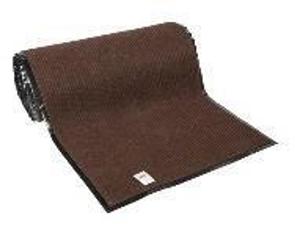 Дорожка влаговпитывающая ребристая Ребро 3:2 коричневая