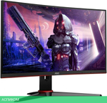 Монитор AOC C24G2AE/BK Black/Red