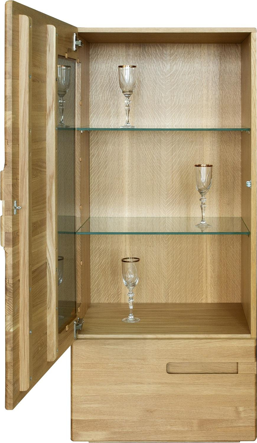 Шкаф с витриной «Хедмарк» БМ2.761.0.78-01