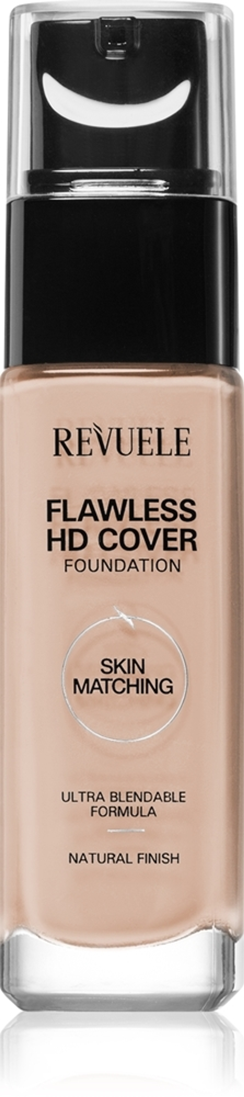 Revuele Flawless HD Cover Foundation - Легкая тональная основа для идеального образа, 33 ml
