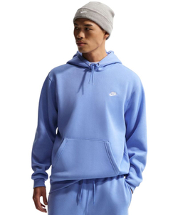 Мужская теннисная кофта Nike Club Fleece Pullover - royal pulse/royal pulse/white