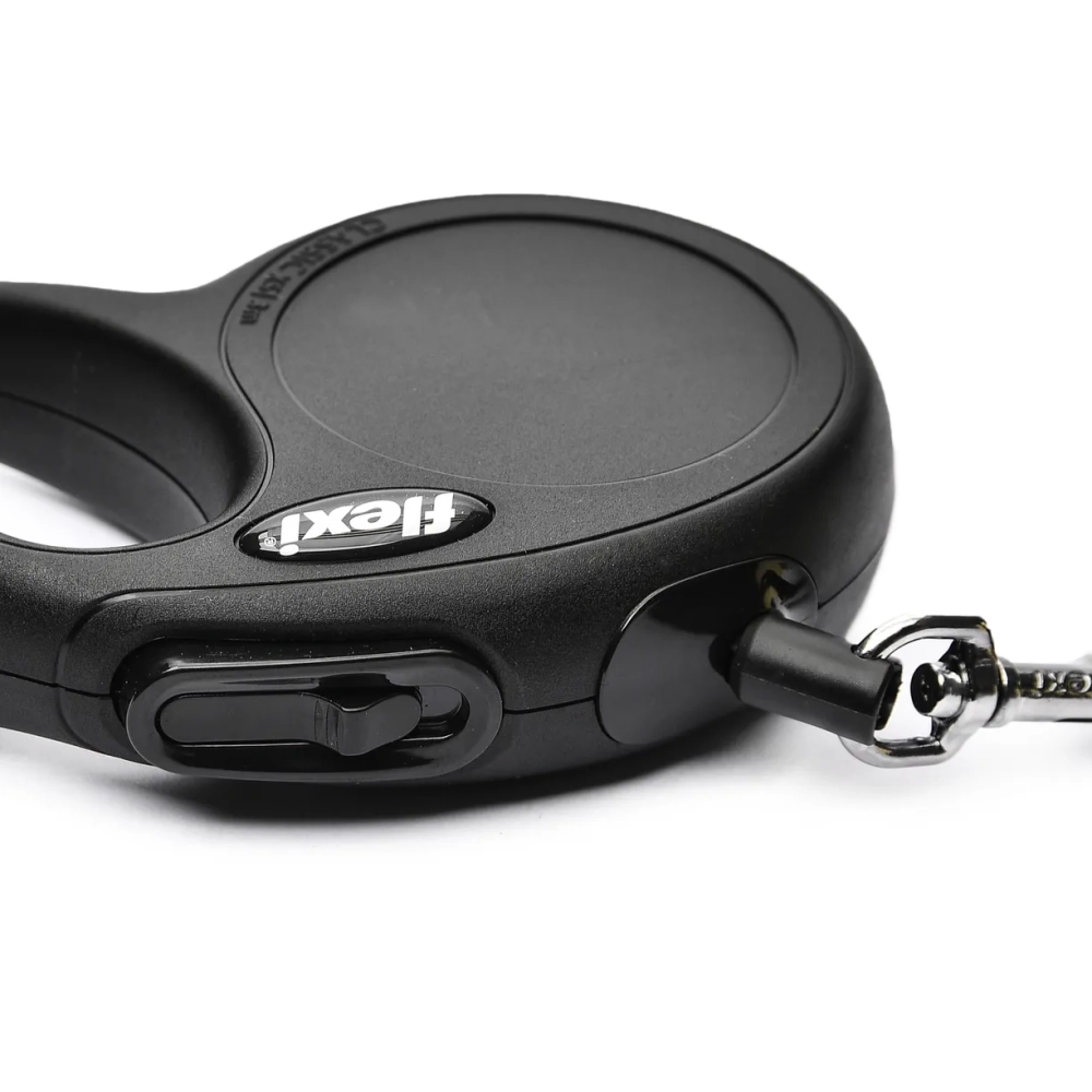 Флекси 40001F Рулетка New Classic XS 3м до 8кг (трос) черная