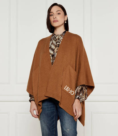 Пончо Liu Jo - светло-коричневый(2F4016 M0300)