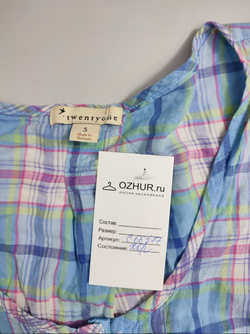 Блузка Twenty One из хлопка 44 размер