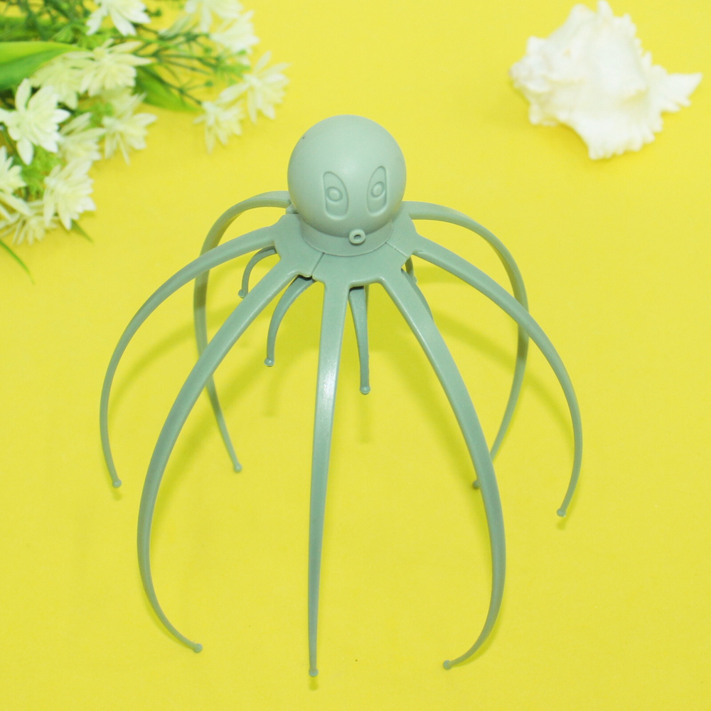 Массажер для головы «RELAX» 17*14 см, зеленый