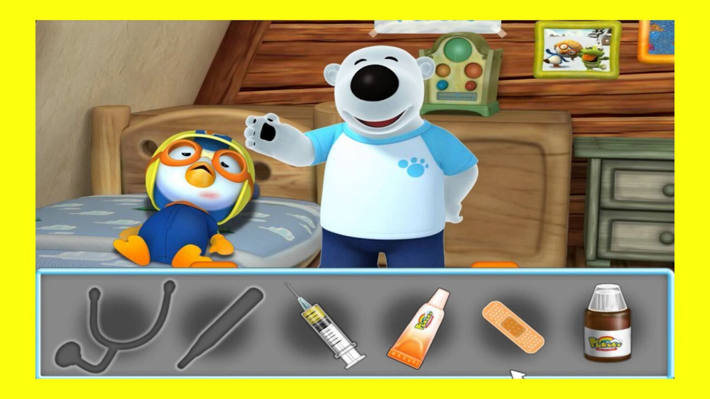 Pororo Детский набор для чистки зубов «Пороро» (от 3 лет) щетка+стаканчик+зубная паста