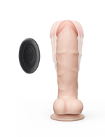 Телесный вибратор-реалистик REAL Standard - 17,5 см. (Цвет: телесный)