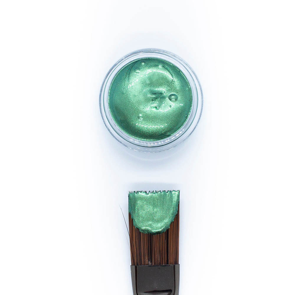 Декоративный гель для лица, волос и тела Color Gel Green