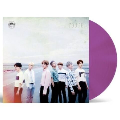 Альбом BTS - YOUTH JAPAN LIMITED Edition Clear Purple 2LP