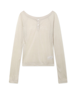 Женский Лонгслив Henley Raglan