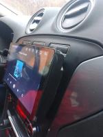 Магнитола для Ford Mondeo 4, Focus 2, S-Max/Galaxy и пр. (ШГУ овальное) - Teyes CC2 PLUS монитор 9" QLED, Android 10, Быстрая, SIM-слот