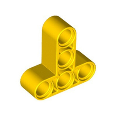 Lego 50шт Подъемный рычаг Т-образной формы толщиной 3х3 (желтый) 60484-6072627