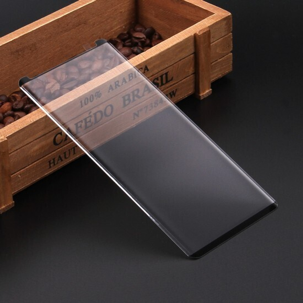 Защитное стекло для Samsung Galaxy Note 9 на полный экран мини, 008742-1 Черный