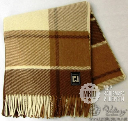 Плед Альпака (INCALPACA TPX) - 150х200 см. - (арт. PP22)