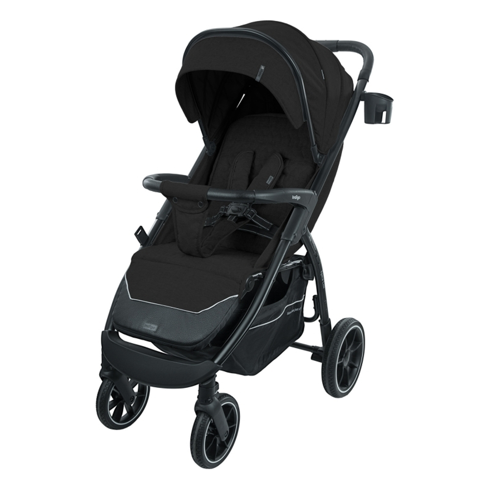 Коляска прогулочная Indigo epica lux черный