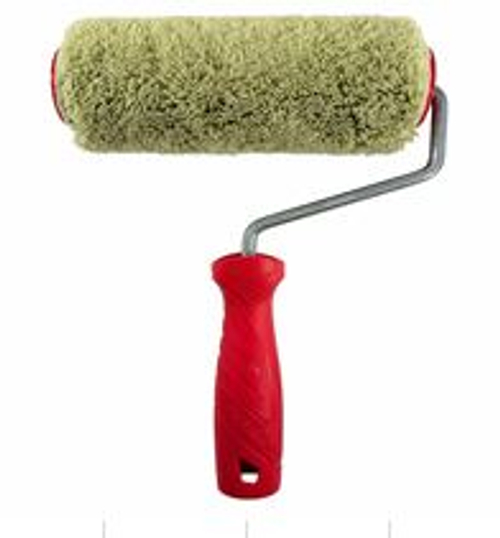 Валик Полиакрил Зеленый   250мм, d48, d8, ворс 18мм  Классик-Профи  TOOLBERG (Лакра) 0216115