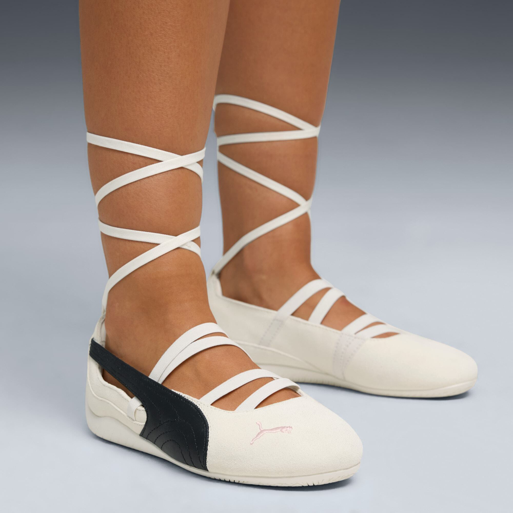 PUMA x ROSÉ Женские кроссовки-балетки Speedcat Ballet, белый