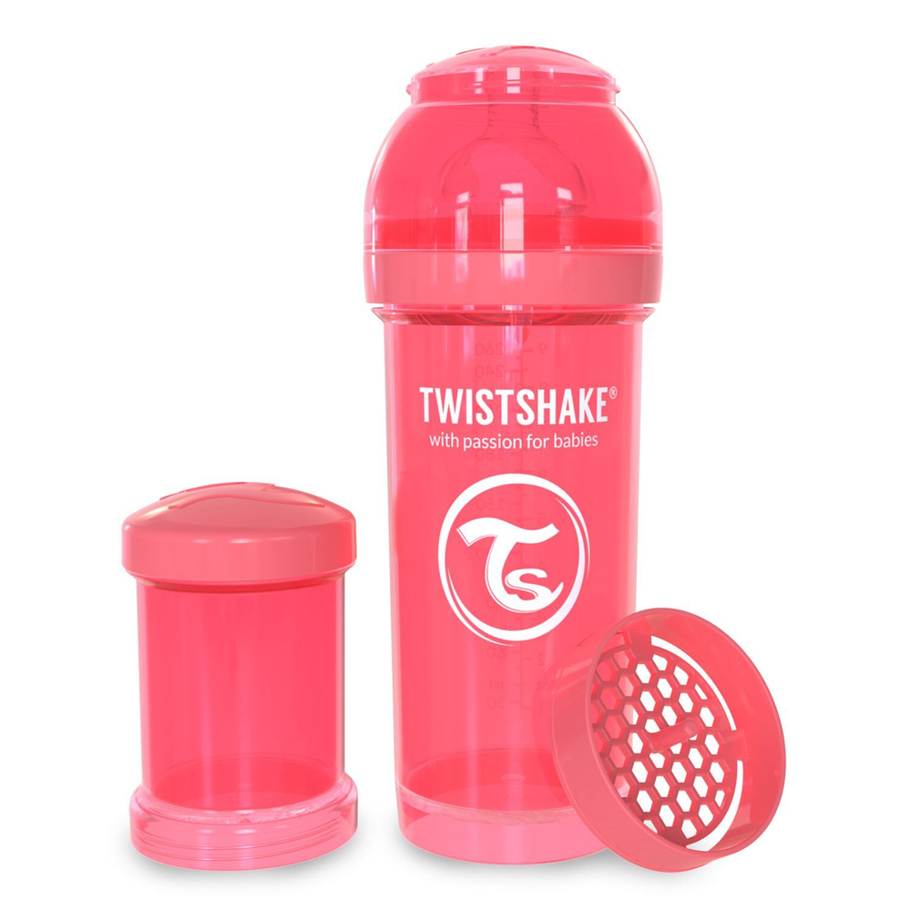 Антиколиковая бутылочка Twistshake для кормления 260 мл.