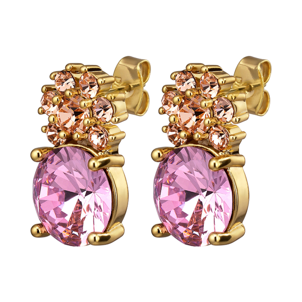 Серьги Dyrberg Kern BECKIA SG LIGHT ROSE / PEACH 460070