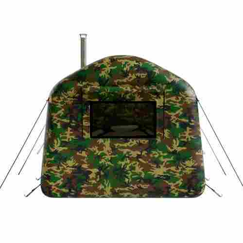 Баня пневмокаркасная 2,4×2,4×2,2 м, из ПВХ, камуфляж