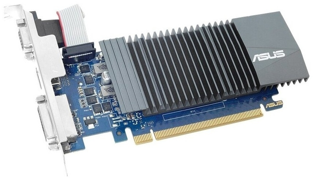 Видеокарта ASUS GeForce GT 710 Silent LP GT710-SL-2GD5-BRK 2GB