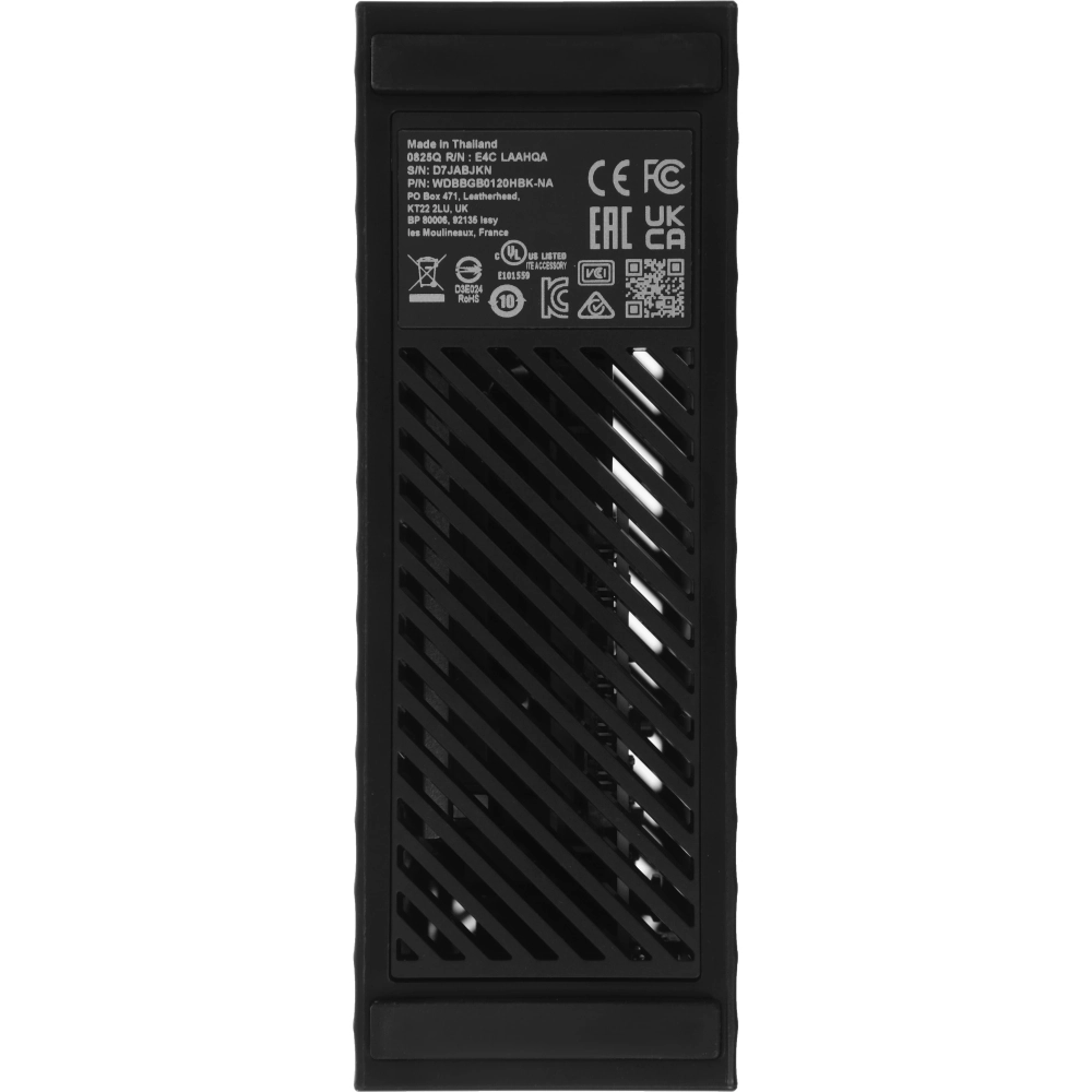 Внешний HDD Western Digital Original 12.2Tb (WDBBGB0120HBK-EESN) черный
