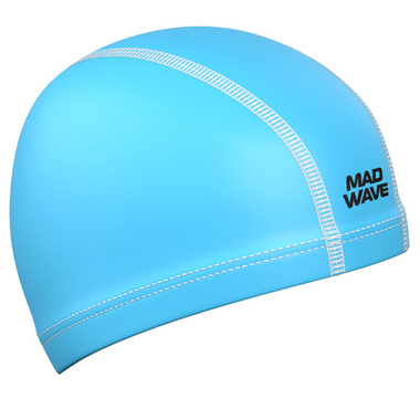 Шапочка для плавания комбинированная Mad Wave PUT Coated