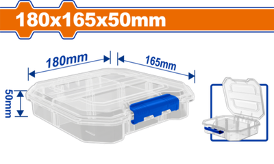 Органайзер прозрачный 180х165х50 мм (32) WADFOW WTB8341