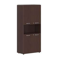 Шкаф с замками на глухих малых дверях и обвязкой DHC 85.4(Z)  892х450х1950 DIONI