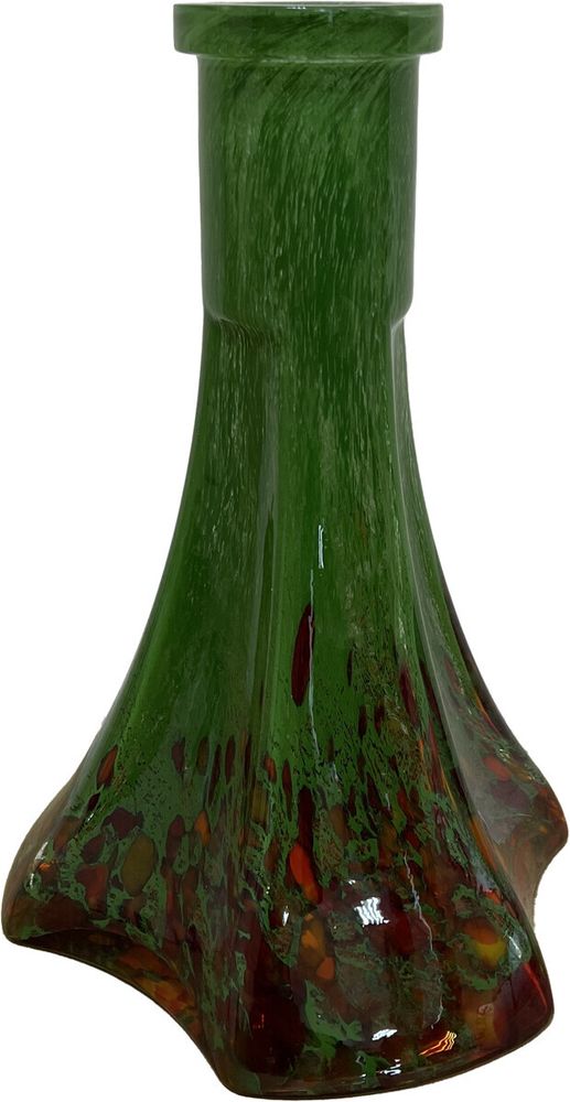 Vase VG Pyramid Red-Green Crumb 28-113