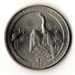 25 центов 25-й парк 2014 США Эверглейдс 2014 год
