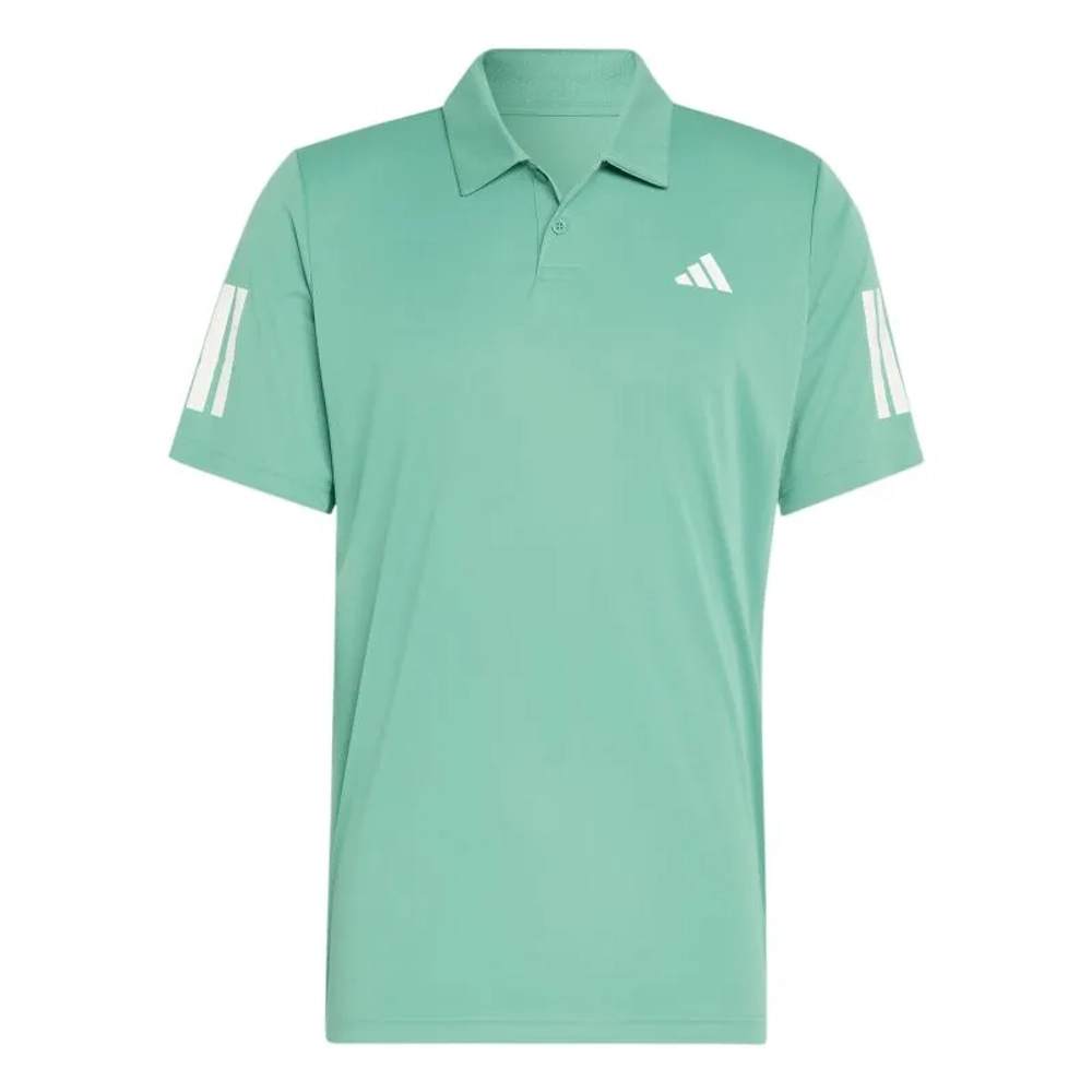 Мужское теннисное поло Adidas Club Tennis 3-Stripes - semi court green