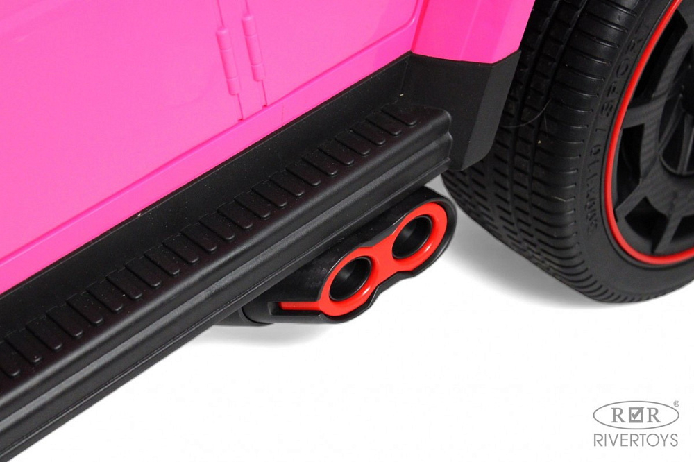 Детский электромобиль RiverToys Z888ZZ PINK/розовый
