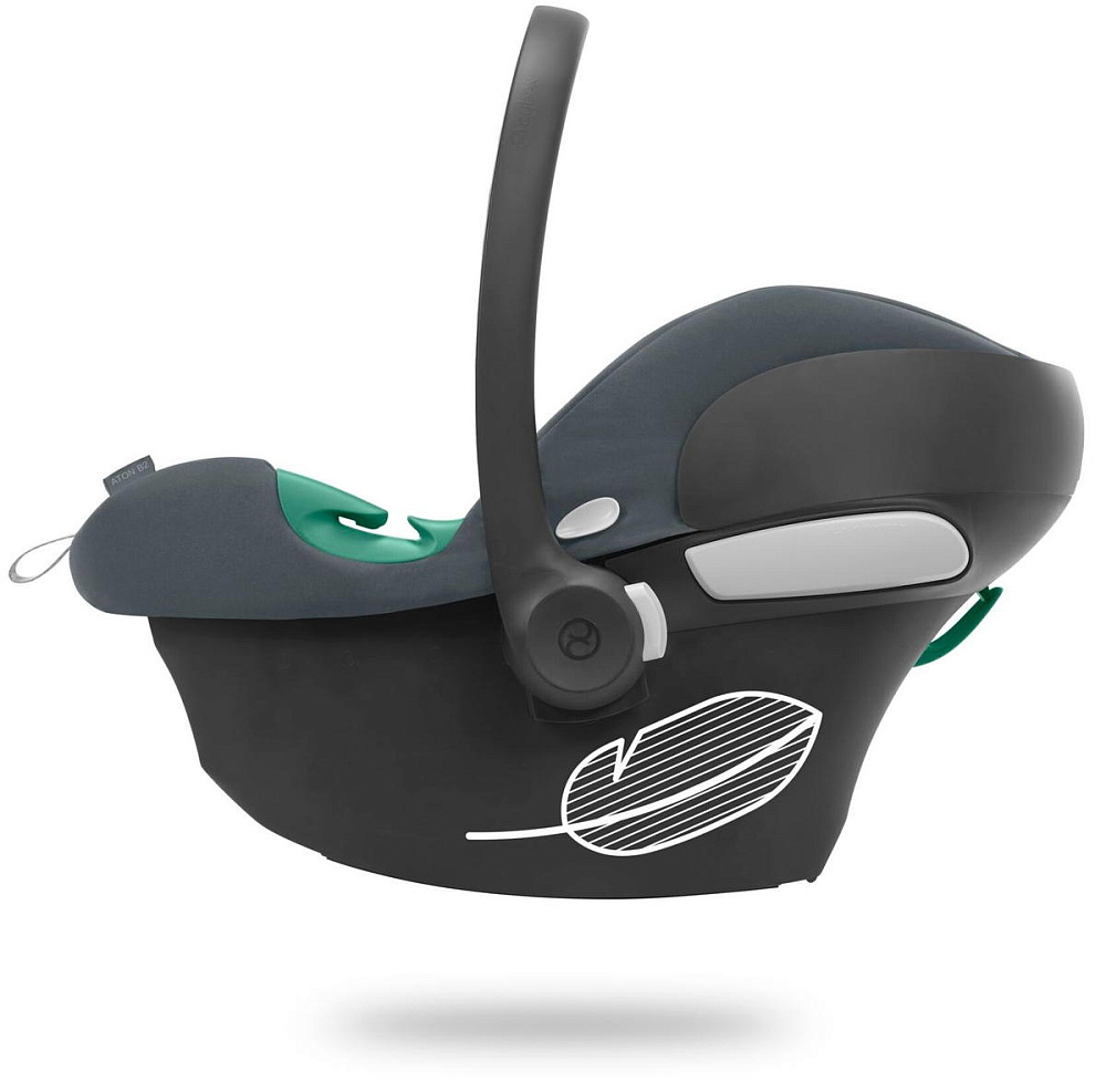 Коляска Cybex Talos S Lux BLK complete Aton B2 Steel Grey Base One 4 в 1 Moon Black с дождевиками